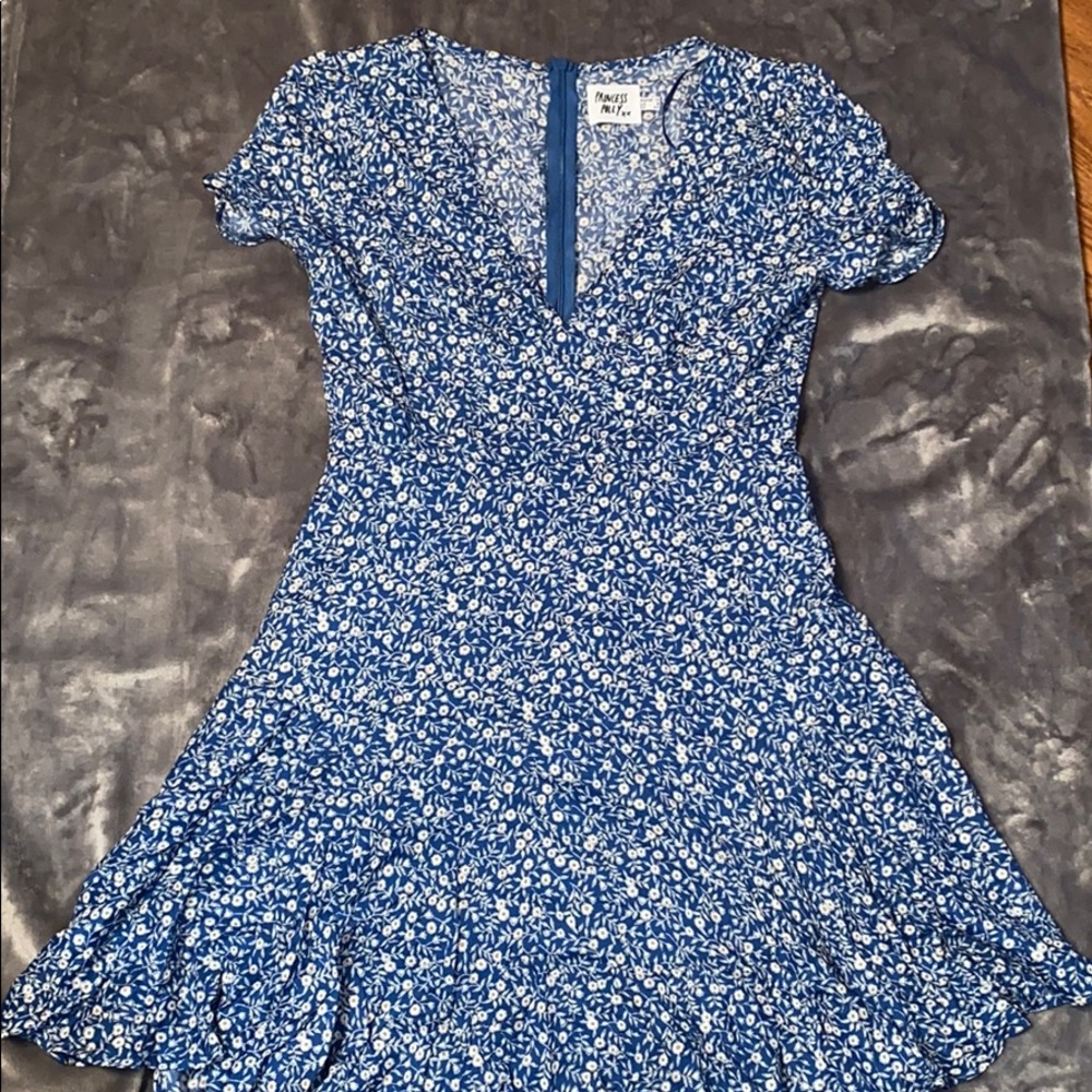 The Sting Mini Blue Dress